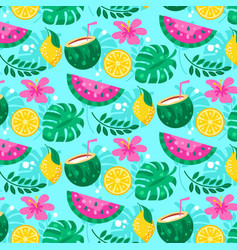 Flat Summer Pattern Design