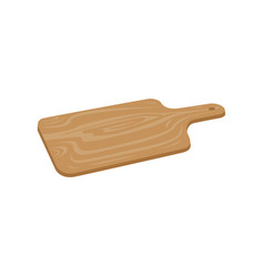 Wooden Cutting Boards Isometric View Isolated