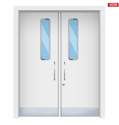 Hospital Double Doors