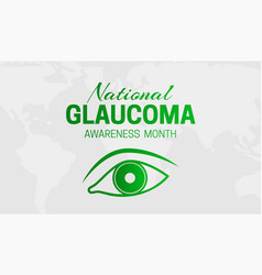 National Glaucoma Awareness Month Background