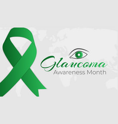 Light Glaucoma Awareness Month Background