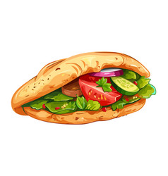 Freshly Grilled Sandwich With Tomato