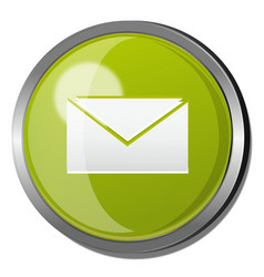 Email Round Metal Button