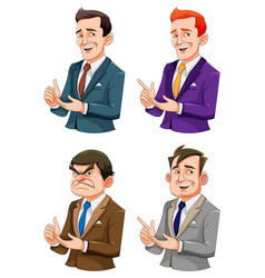 Business Man Cartoon Character