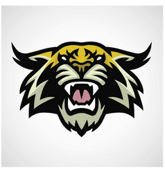 Lynx Wildcat Bobcat Tiger Big Cat Logo