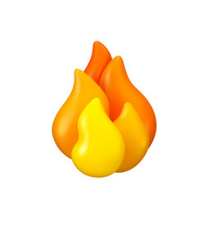 3d Fire Icon