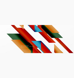 Minimal Geometric Abstract Background Dynamic 3d