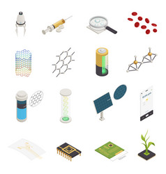 Nanotechnology Nanoscience Isometric Elements