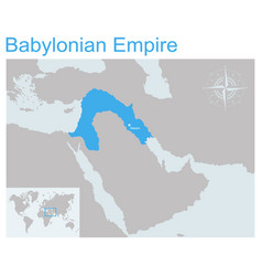 Map Babylonian Empire