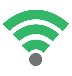 Mass Media Wifi On A White Background