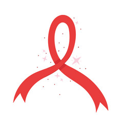 Red World Aids Day Ribbon