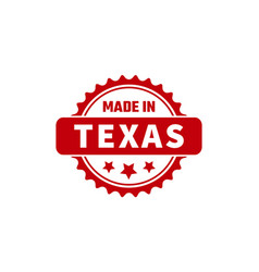 Made In Texas Rubber Stamp