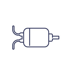 Dc Motor Icon Line