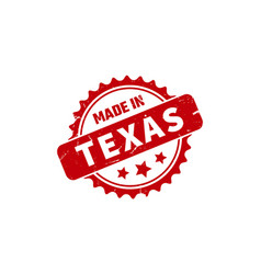 Made In Texas Rubber Stamp