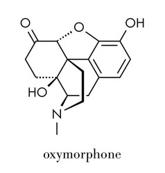 Oxymorphone Opioid Analgesic Drug Molecule