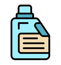 Cleaner Cloth Icon Flat