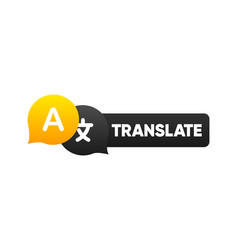 Logo For Translator App Chat Bubbles