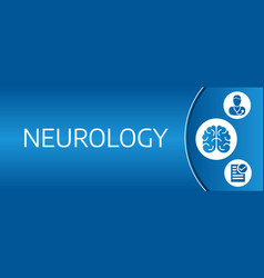 Blue Neurology Medical Background