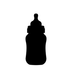 Children Feeding Bottle Silhouette