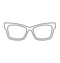 D-frame Frame Glasses Fashion Accessory