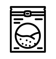 Algae Bag Line Icon