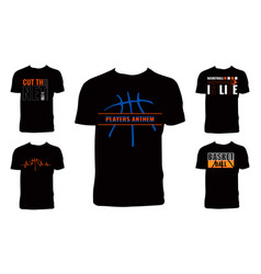 Basketball Sport T Shirt Design Collection