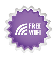 Free Wifi Label