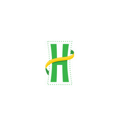 Letter H Weight Loss Logo