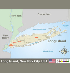 Map Long Island