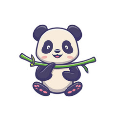 Panda Holding Bamboo