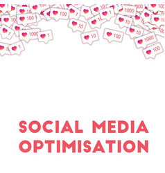 Social Media Icons Media Optimisation Conc