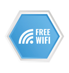 Free Wifi Label