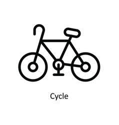 Cycle Solid Icon Design Nature