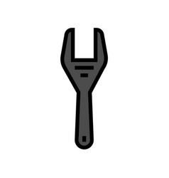 Fan Clutch Wrench Tool Color Icon