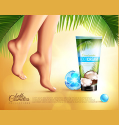 Feet Care Ad Poster