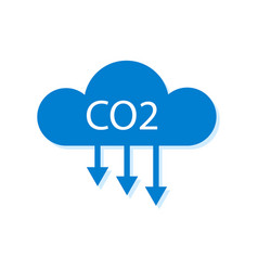 Co2 Cloud Arrows Ecology Concept