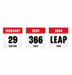 Leap Day Or Year 29 February Feb