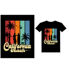 California T-shirt Design