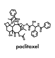 Paclitaxel Cancer Chemotherapy Drug Molecule