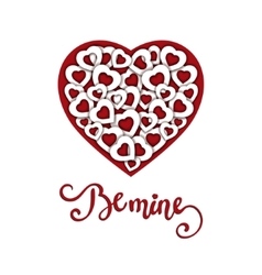 Hand Sketched Be Mine Text As Valentine S Day