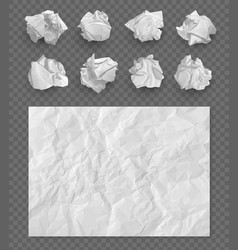 Damaged Paper Crumpled Paper Balls Printing