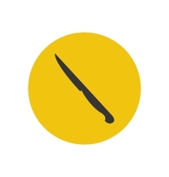 Steak Knife Silhouette