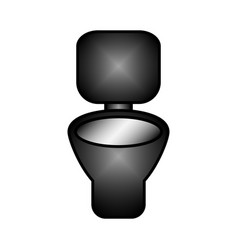 Toilet Icon On White