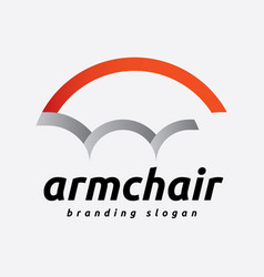 Arm Chair Furniture Logo