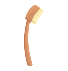 Beauty Massage Brush Icon Cartoon Body