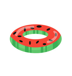 Rubber Watermelon Swimming Round Concept