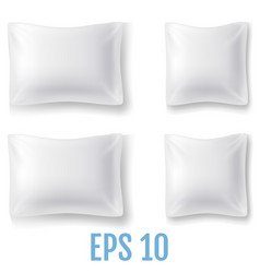 Set Mock Up A Realistic Pillows