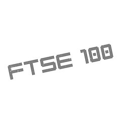 Ftse 100 Rubber Stamp