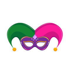 Mardi Gras Mask Hat