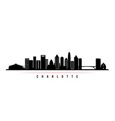 Charlotte Skyline Horizontal Banner